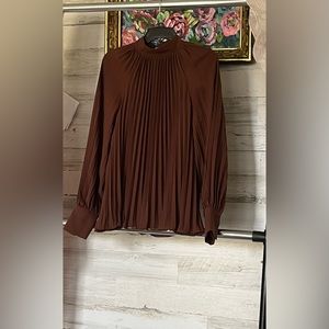 H&M brown blouse lightly used